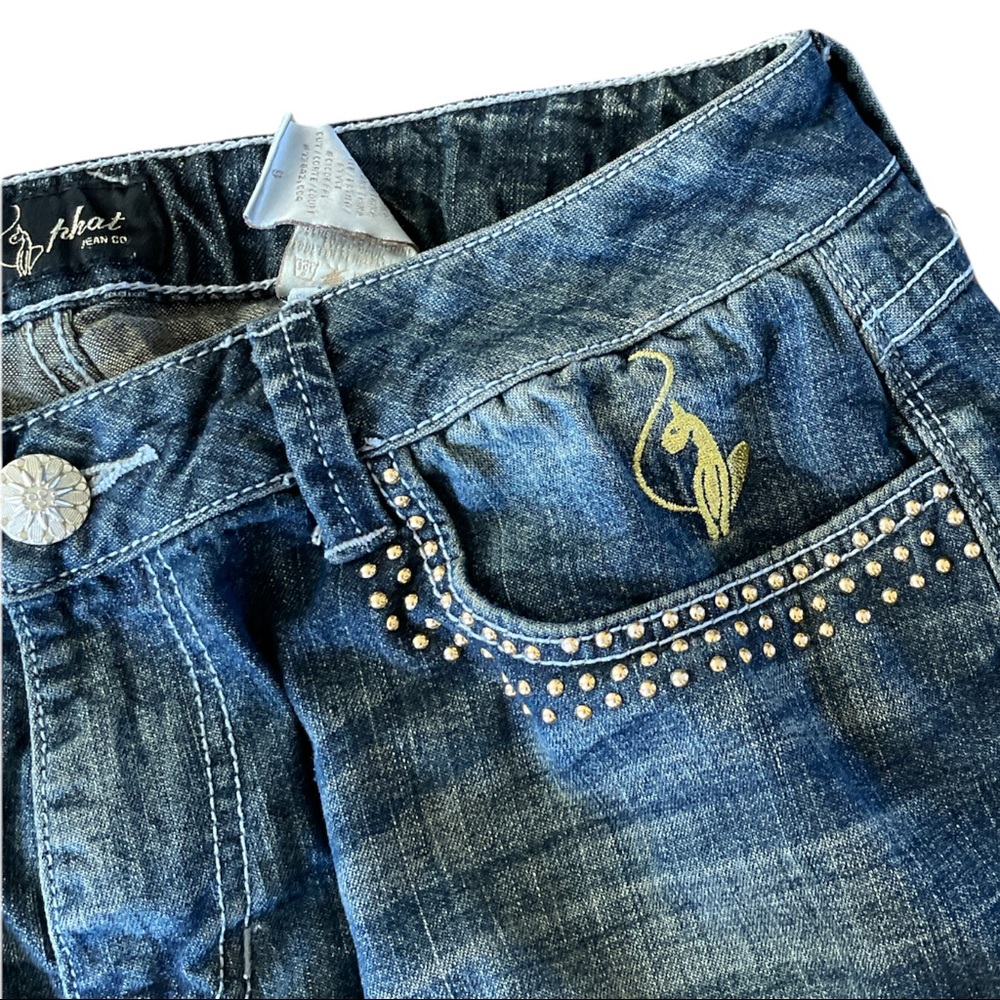 Baby Phat Jeans Embellished Accents Size 9